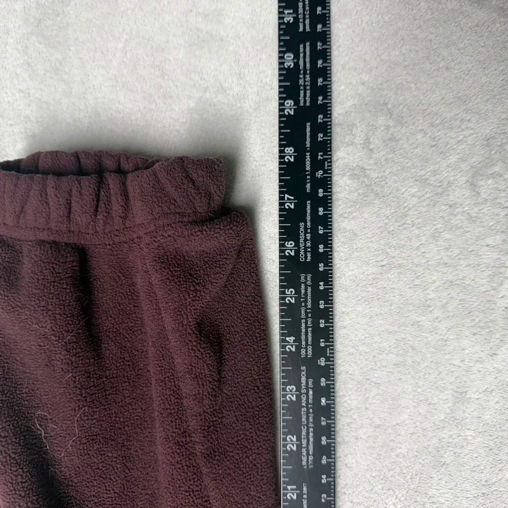 Nike SB Mens Polar Fleece Joggers Burgundy Maroon Belted Pants AQ8037-652 L